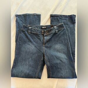 Vintage Dark Wash Bootcut Jeans